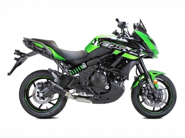 2015-2021 Kawasaki Versys 650 Motorcycle Fairing - Green Black Canada