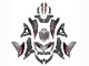 2021-2024 Kawasaki Versys 650 Motorcycle Fairings - Grey Red Black Canada