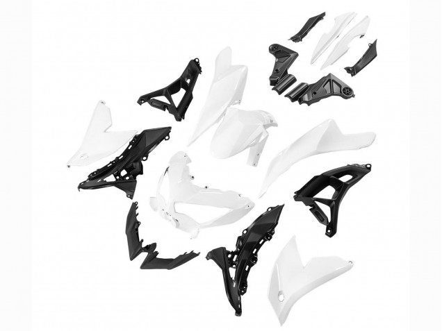 2022-2025 Kawasaki Versys 650 Motorcycle Fairings - White Canada