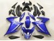2009-2015 Yamaha FZ6R Motorcycle Fairing - Blue White Canada