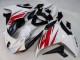 2009-2015 Yamaha FZ6R Motorcycle Fairings - White Red Black Canada