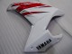 2009-2015 Yamaha FZ6R Motorcycle Fairings - White Red Black Canada