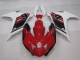 2009-2015 Yamaha FZ6R Motorcycle Fairings - Red White Black 6 Canada