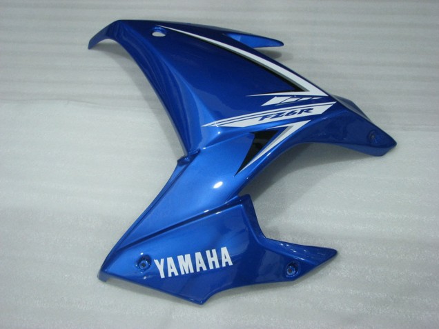 2009-2015 Yamaha FZ6R Motorcycle Fairings - Blue White Canada