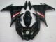 2009-2015 Yamaha FZ6R Motorcycle Fairings - Glossy Black Red Canada