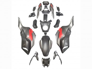 2012-2017 Yamaha MT07/FZ07 Motorcycle Fairings - Grey Red Canada