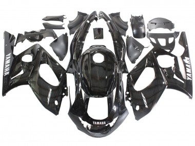 1996-2007 Yamaha YZF600R Thundercat Motorcycle Fairings - Glossy Black Canada
