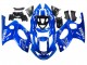 1996-2007 Yamaha YZF600R Thundercat Motorcycle Fairings - Blue White Silver Canada
