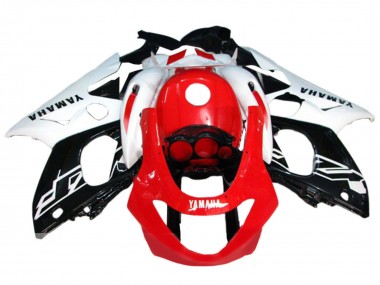 1996-2007 Yamaha YZF600R Thundercat Motorcycle Fairings - White Red Black Canada