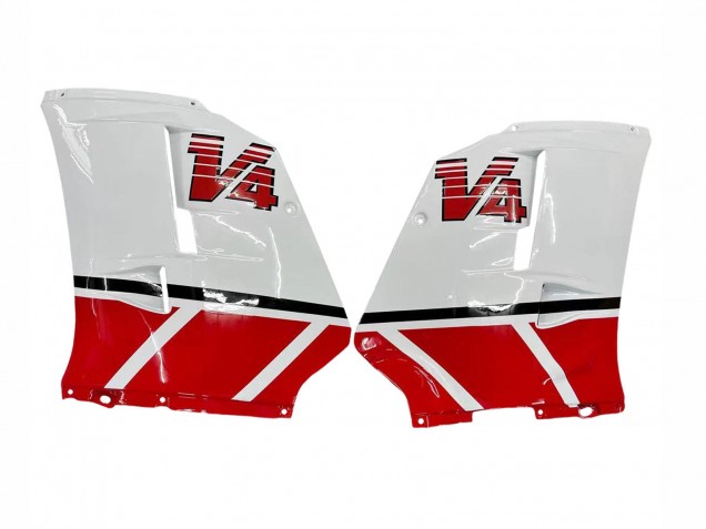 1985-1987 Yamaha RZV500 / RD500 Motorcycle Fairings - White Red Black Canada
