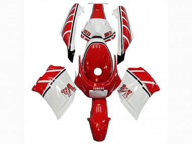 1985-1987 Yamaha RZV500 / RD500 Motorcycle Fairings - White Red Black Canada