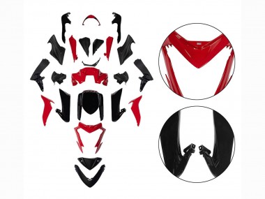 2015-2020 Suzuki GSX-S 1000 Motorcycle Fairings - Black Red Canada