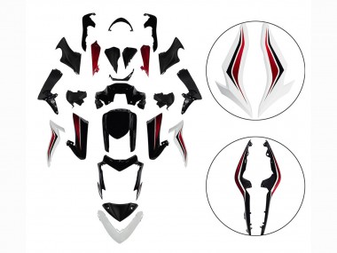 2015-2020 Suzuki GSX-S 1000 Motorcycle Fairings - Black Red White Canada