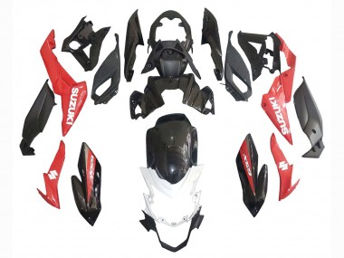 2017-2022 Suzuki GSX-S 750 Motorcycle Fairings - Red White Canada