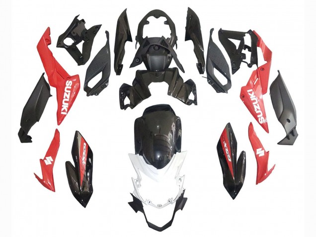 2017-2022 Suzuki GSX-S 750 Motorcycle Fairings - Red White Canada