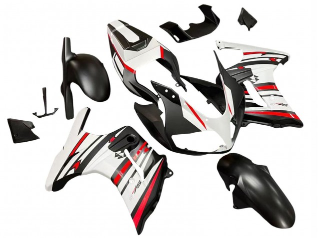 2003-2013 Suzuki SV650 Motorcycle Fairings - White Red Black Canada