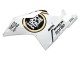 2003-2006 Aprilia RSV1000 Motorcycle Fairings - White Black Lucky Strike Motul Michelin Canada