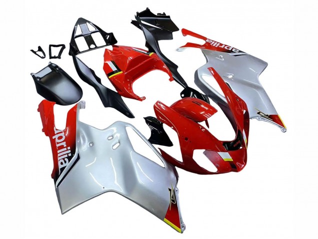 2003-2006 Aprilia RSV1000 Motorcycle Fairings - White Red Black Canada