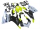 2020-2024 Ducati Panigale V2 Motorcycle Fairings - White Lime Green Glossy Black Stein Dinse VR 46 Canada