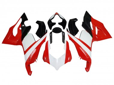 2020-2024 Ducati Panigale V2 Motorcycle Fairing - White Red Glossy Black Canada