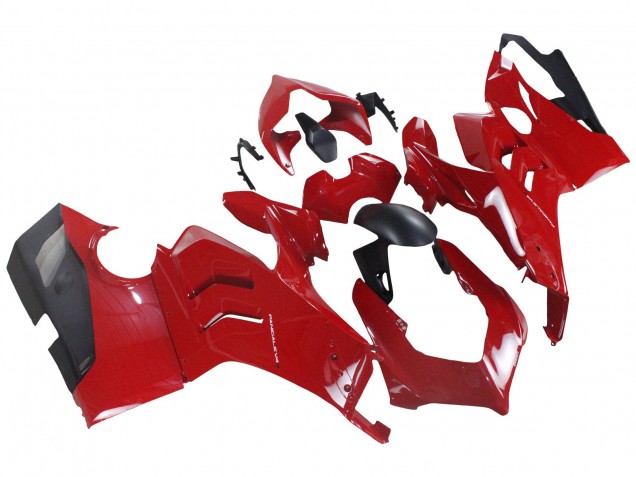 2020-2021 Ducati Panigale V4 V4S Motorcycle Fairing - Red Matte Black Canada