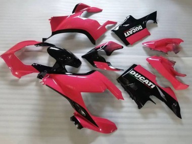 2020-2021 Ducati Panigale V4 V4S Motorcycle Fairing - Pink Glossy Black Canada