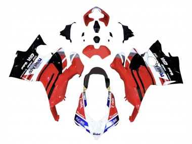 2018-2019 Ducati Panigale V4 V4S Motorcycle Fairings - Red Blue Glossy Black Flex-Box Givi Canada