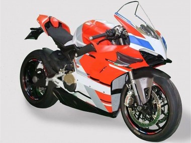 2020-2021 Ducati Panigale V4 V4S Motorcycle Fairings - White Blue Red Glossy Black Canada