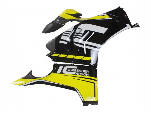 2020-2021 Ducati Panigale V4 V4S Motorcycle Fairings - Yellow White Glossy Black Canada