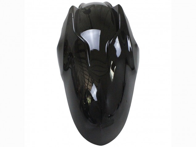 2005-2010 BMW K1200S Motorcycle Fairings - Glossy Black Matte Black Blue Lines Canada