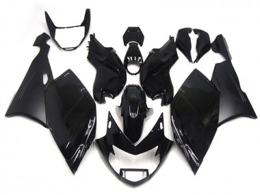 2005-2010 BMW K1200S Motorcycle Fairings - Glossy Black Matte Black Canada