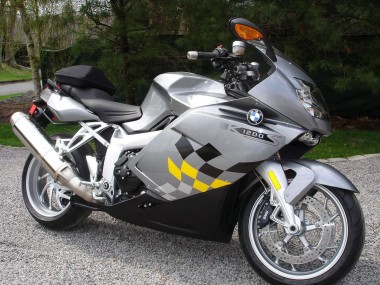 2005-2010 BMW K1200S Motorcycle Fairing - Silver Yellow Black Canada