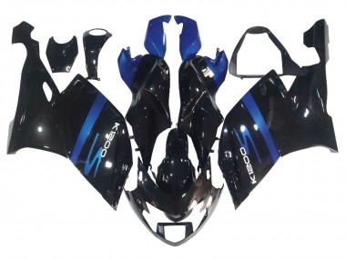 2005-2010 BMW K1200S Motorcycle Fairings - Blue Glossy Black Canada