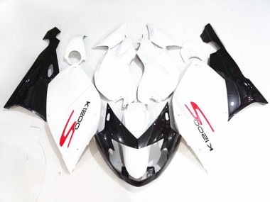 2005-2010 BMW K1200S Motorcycle Fairings - White Glossy Black Canada
