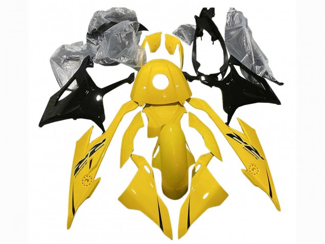 2023-2024 BMW S1000RR Motorcycle Fairings - Yellow Glossy Black Canada