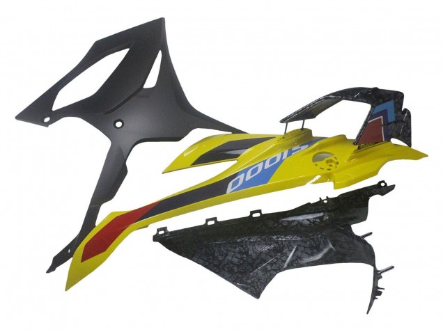 2023-2024 BMW S1000RR Motorcycle Fairings - Yellow Carbon Fiber Canada