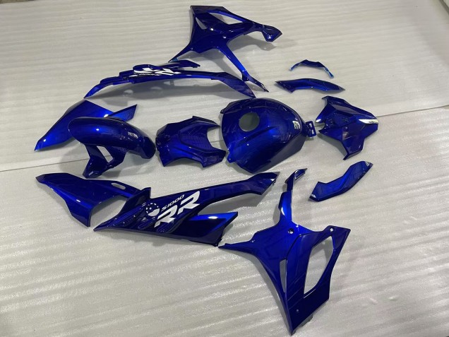 2023-2024 BMW S1000RR Motorcycle Fairings - Glossy Dark Blue Canada
