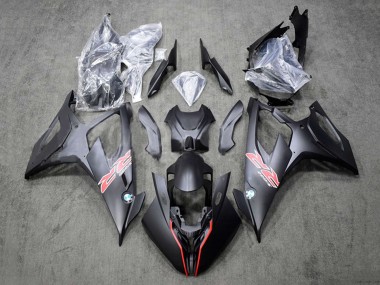 2019-2022 BMW S1000RR Motorcycle Fairing - Black Red Canada