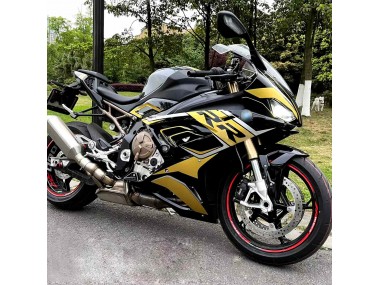 2019-2022 BMW S1000RR Motorcycle Fairing - Black Gold Canada