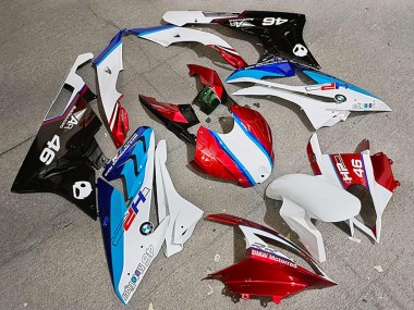 2019-2022 BMW S1000RR Motorcycle Fairings - Red White Blue 46 Canada