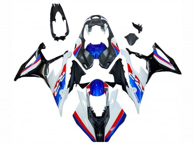 2019-2022 BMW S1000RR Motorcycle Fairings - White Blue Red Canada