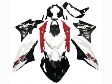2017-2018 BMW S1000RR Motorcycle Fairings - White Red Matte Black Canada
