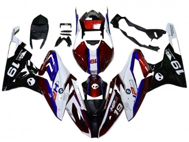 2017-2018 BMW S1000RR Motorcycle Fairings - White Red Blue Black Canada