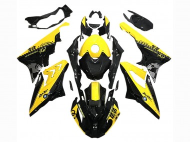2017-2018 BMW S1000RR Motorcycle Fairings - Yellow Black Canada