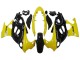 2004-2006 Suzuki GSX600F/GSX750F Motorcycle Fairings - Glossy Black Yellow Canada