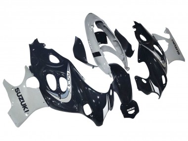 2004-2006 Suzuki GSX600F/GSX750F Motorcycle Fairing - Glossy Black Grey Canada