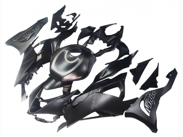 2023-2025 Kawasaki ZX6R Motorcycle Fairing - Matte Black Canada
