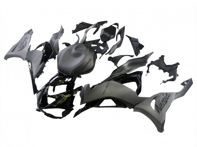 2023-2025 Kawasaki ZX6R Motorcycle Fairings - Grey Ninja Canada