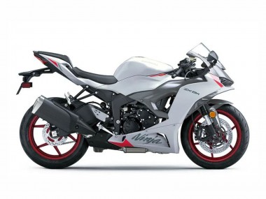 2023-2025 Kawasaki ZX6R Motorcycle Fairings - Pearl White Black Red Canada