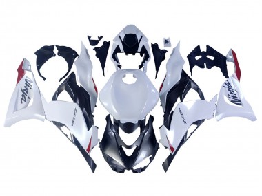 2023-2025 Kawasaki ZX6R Motorcycle Fairings - Pearl White Black Red Canada